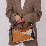 Loewe Calfskin Tricolor Medium Puzzle - FashioNica