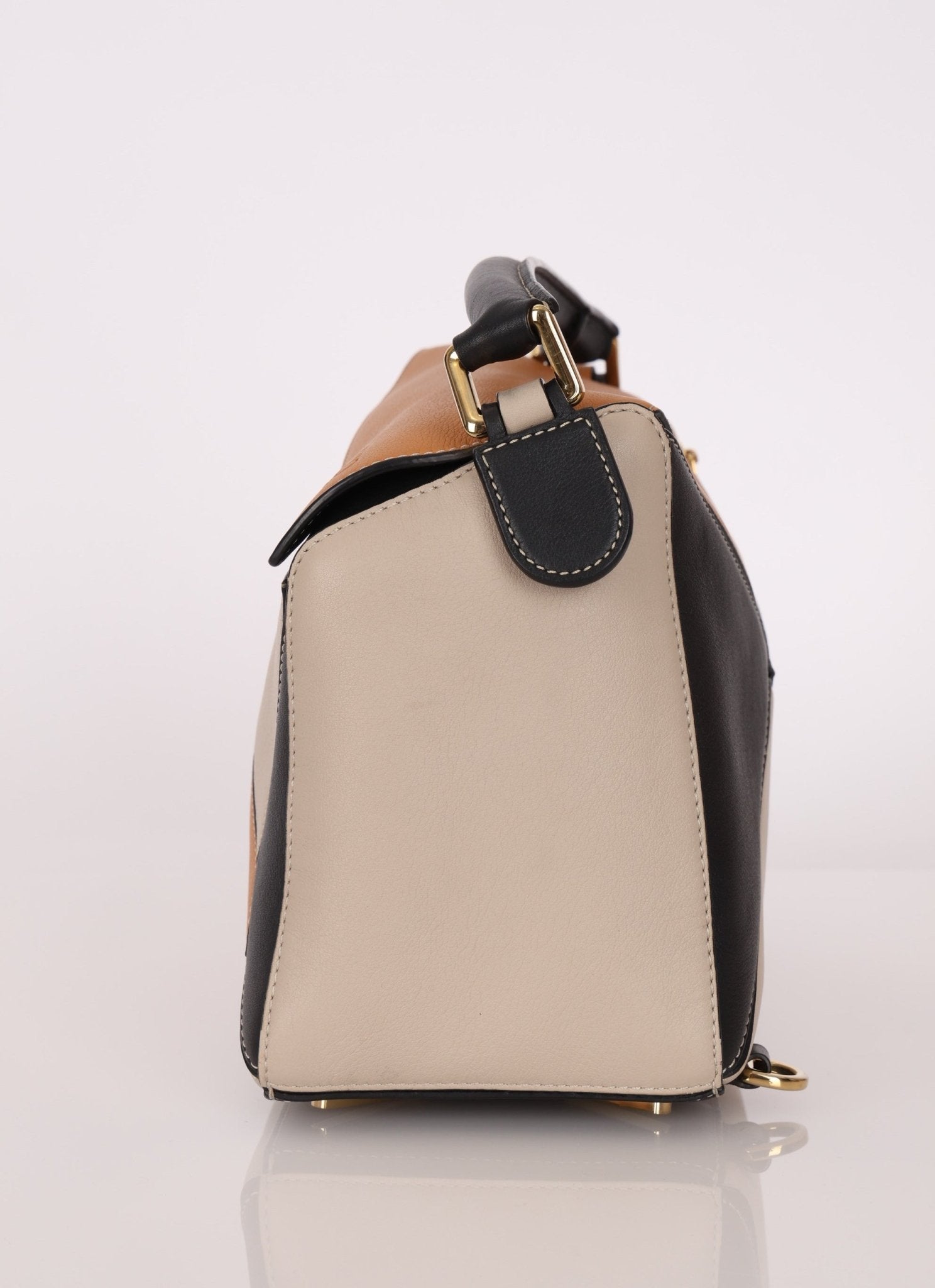 Loewe Calfskin Tricolor Medium Puzzle - FashioNica