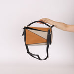 Loewe Calfskin Tricolor Medium Puzzle - FashioNica