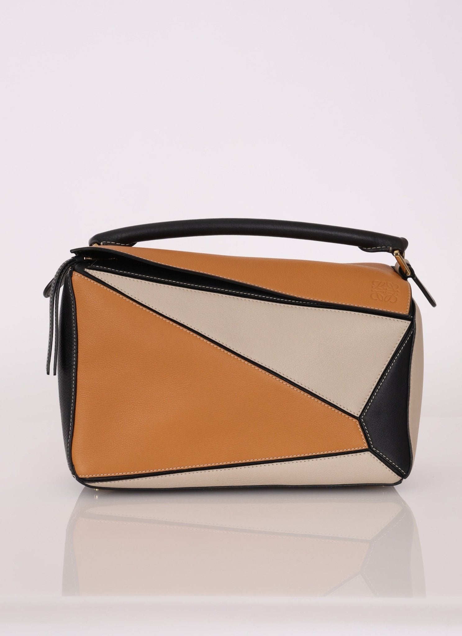 Loewe Calfskin Tricolor Medium Puzzle - FashioNica
