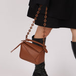 Loewe Ceramic Matte Mini Puzzle with Donut Chain - FashioNica