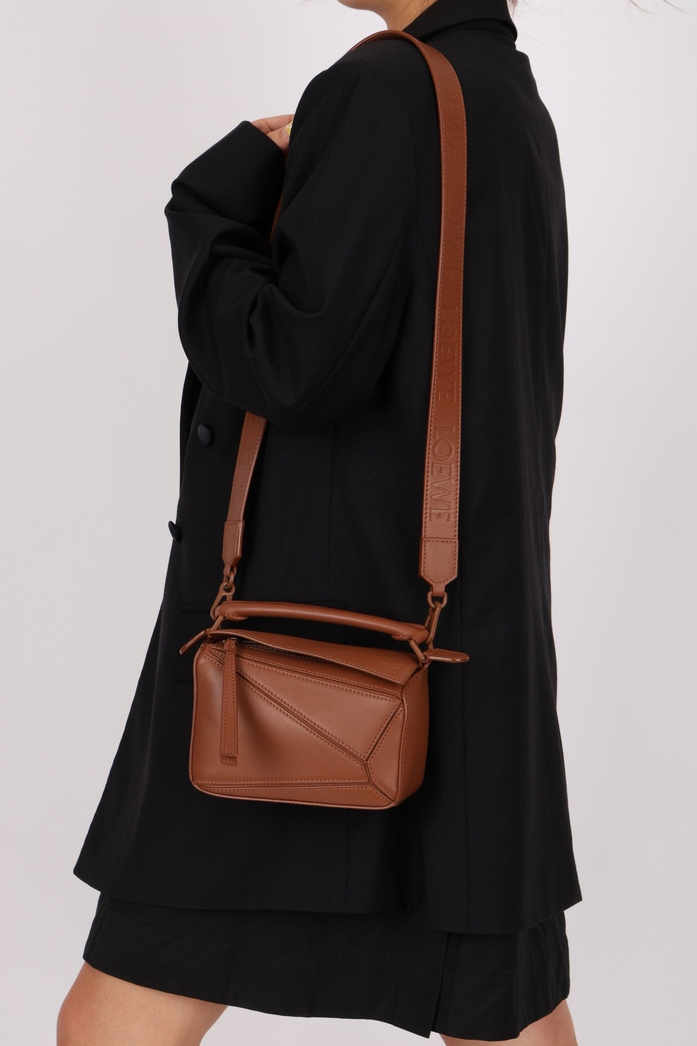 Loewe Ceramic Matte Mini Puzzle with Donut Chain - FashioNica