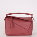 Loewe Ceremic Matte Plumrose Small Puzzle Bag - FashioNica