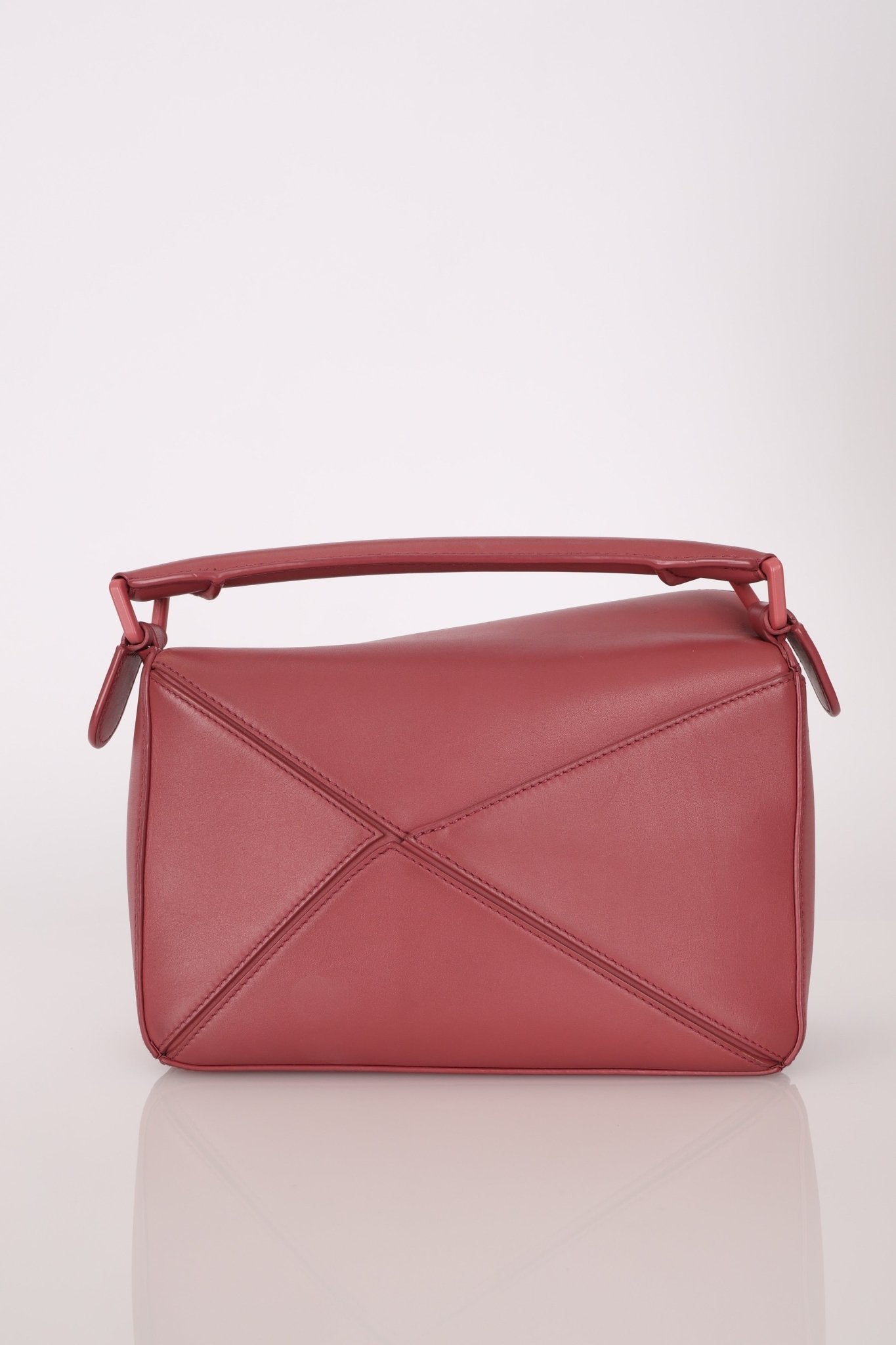 Loewe Ceremic Matte Plumrose Small Puzzle Bag - FashioNica