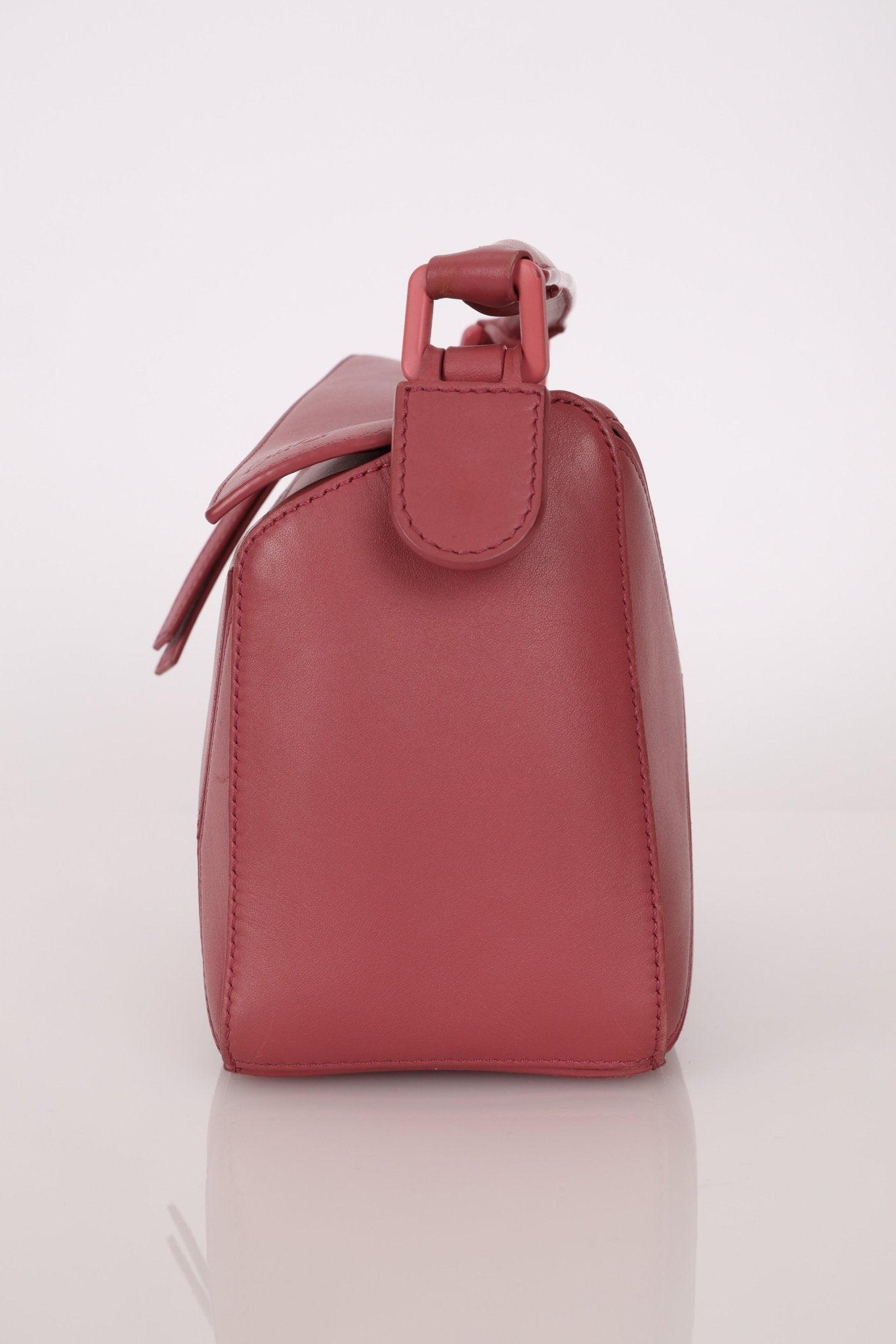 Loewe Ceremic Matte Plumrose Small Puzzle Bag - FashioNica