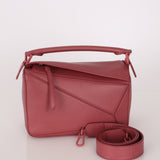Loewe Ceremic Matte Plumrose Small Puzzle Bag - FashioNica
