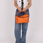 Loewe Clementine Calfksin Medium Puzzle - FashioNica