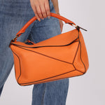 Loewe Clementine Calfksin Medium Puzzle - FashioNica