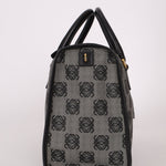 Loewe Coated Canvas Anagram Boston Bag - FashioNica