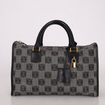 Loewe Coated Canvas Anagram Boston Bag - FashioNica