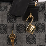 Loewe Coated Canvas Anagram Boston Bag - FashioNica