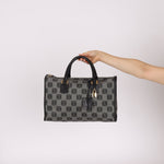 Loewe Coated Canvas Anagram Boston Bag - FashioNica