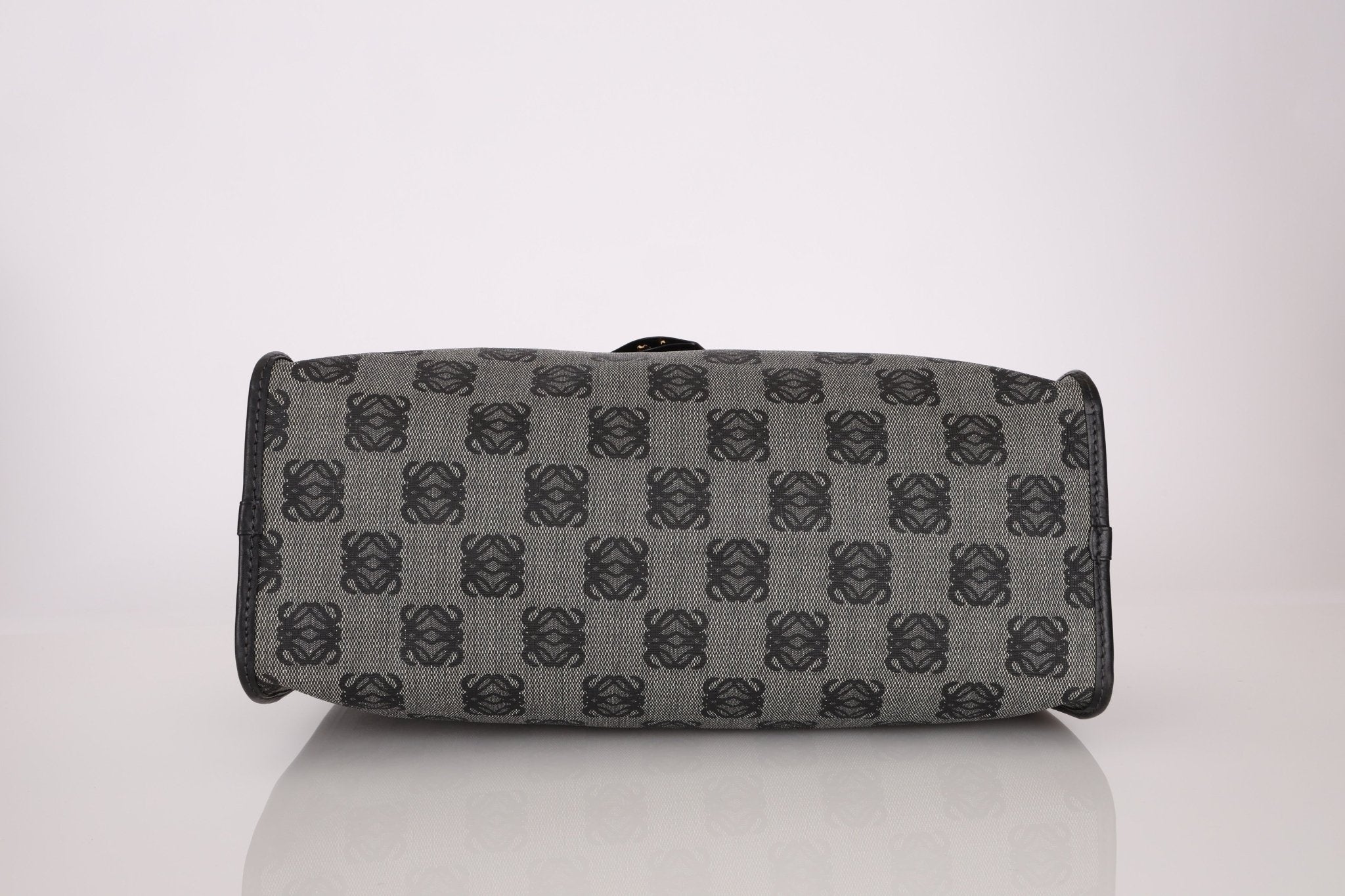 Loewe Coated Canvas Anagram Boston Bag - FashioNica