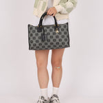 Loewe Coated Canvas Anagram Boston Bag - FashioNica