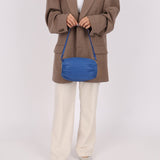 Loewe Cobalt Pleated Leather Bracelet Pouch - FashioNica