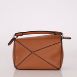 Loewe Congac Mini Puzzle Bag - FashioNica