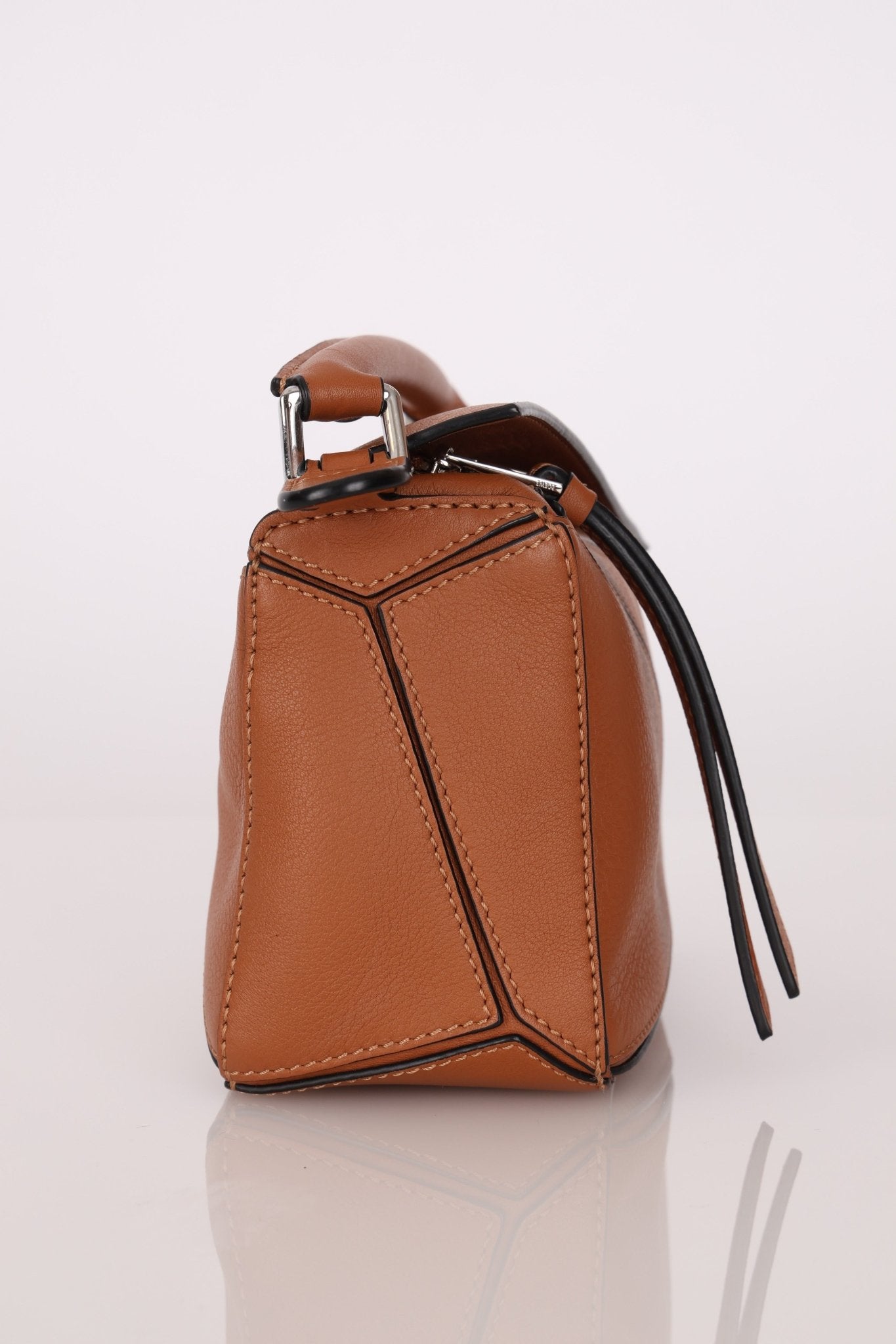 Loewe Congac Mini Puzzle Bag - FashioNica