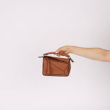 Loewe Congac Mini Puzzle Bag - FashioNica