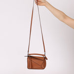 Loewe Congac Mini Puzzle Bag - FashioNica