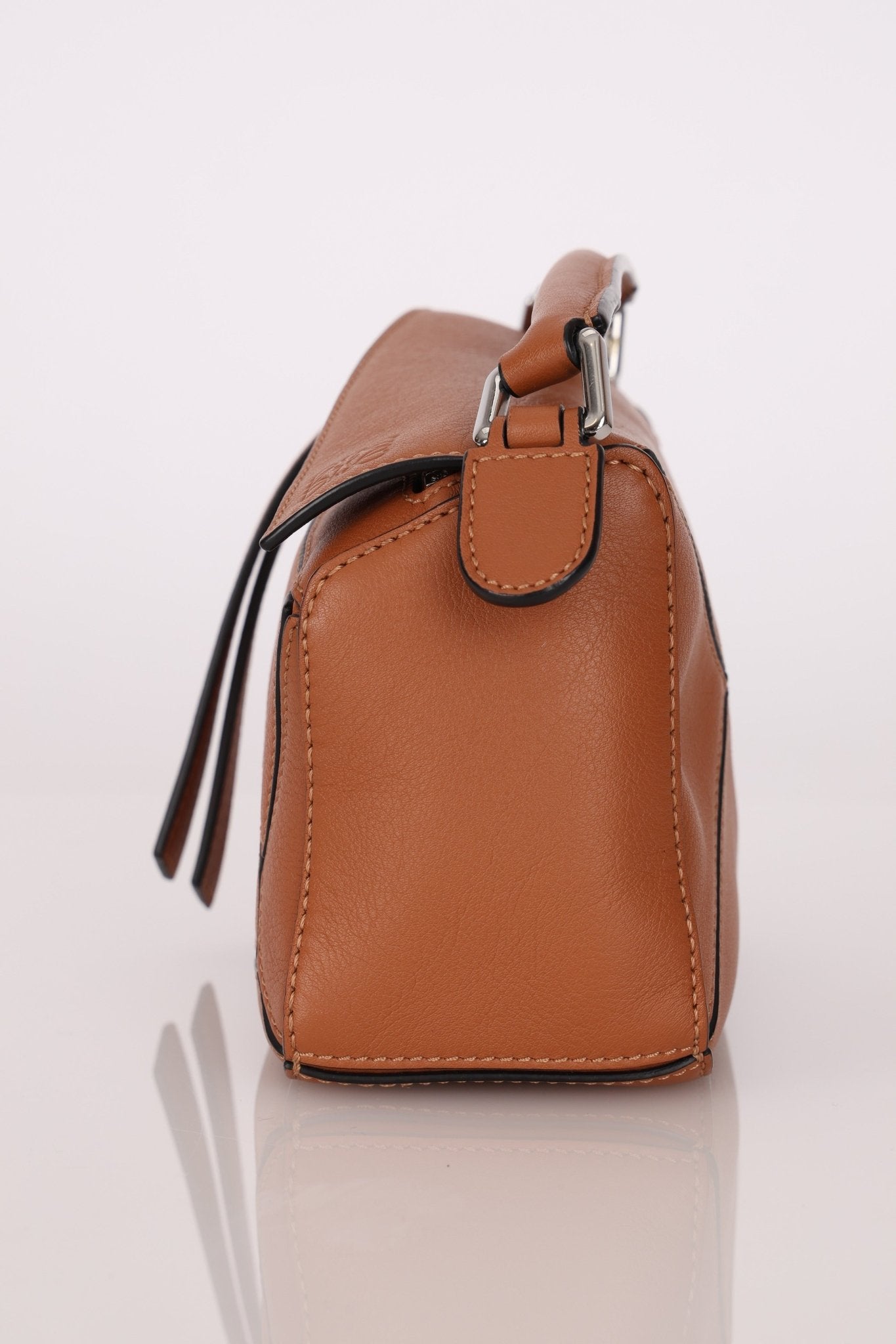 Loewe Congac Mini Puzzle Bag - FashioNica