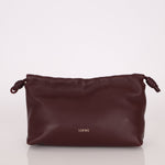 Loewe Dark Burgundy Medium Flamenco w/ Donut Chain - FashioNica