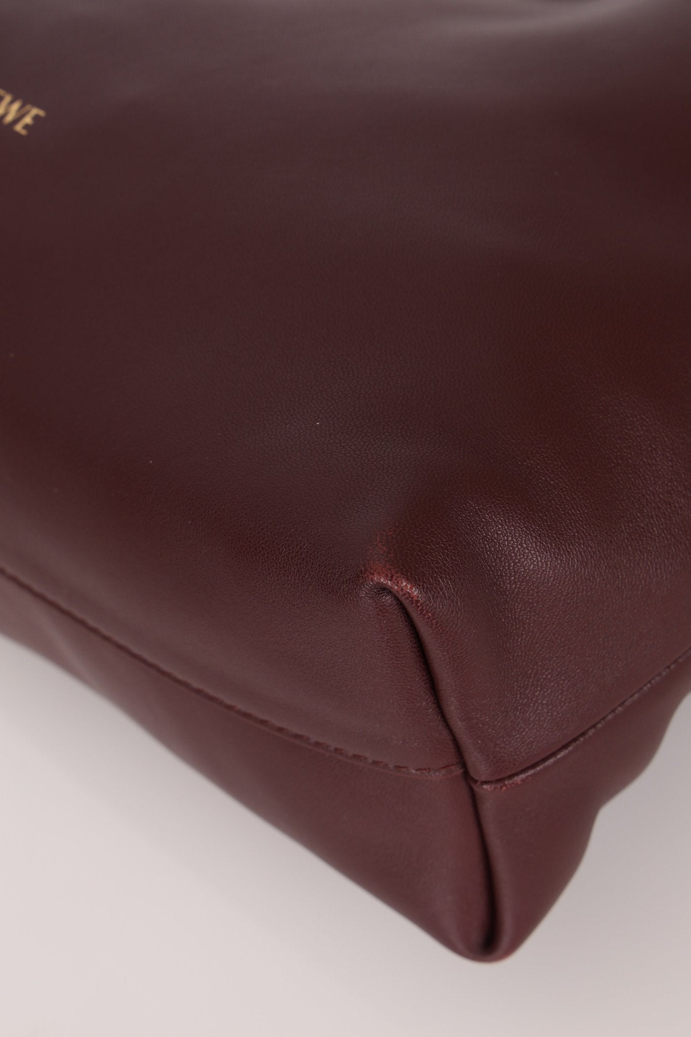 Loewe Dark Burgundy Medium Flamenco w/ Donut Chain - FashioNica