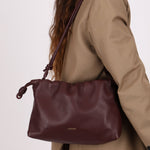 Loewe Dark Burgundy Medium Flamenco w/ Donut Chain - FashioNica