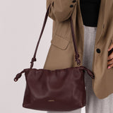 Loewe Dark Burgundy Medium Flamenco w/ Donut Chain - FashioNica