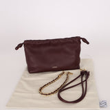 Loewe Dark Burgundy Medium Flamenco w/ Donut Chain - FashioNica
