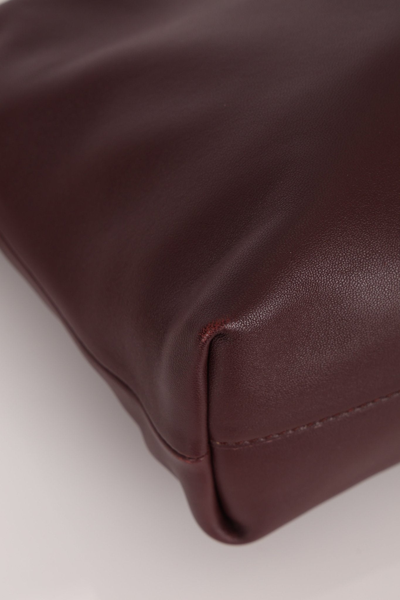 Loewe Dark Burgundy Medium Flamenco w/ Donut Chain - FashioNica