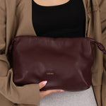 Loewe Dark Burgundy Medium Flamenco w/ Donut Chain - FashioNica