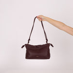 Loewe Dark Burgundy Medium Flamenco w/ Donut Chain - FashioNica