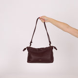 Loewe Dark Burgundy Medium Flamenco w/ Donut Chain - FashioNica