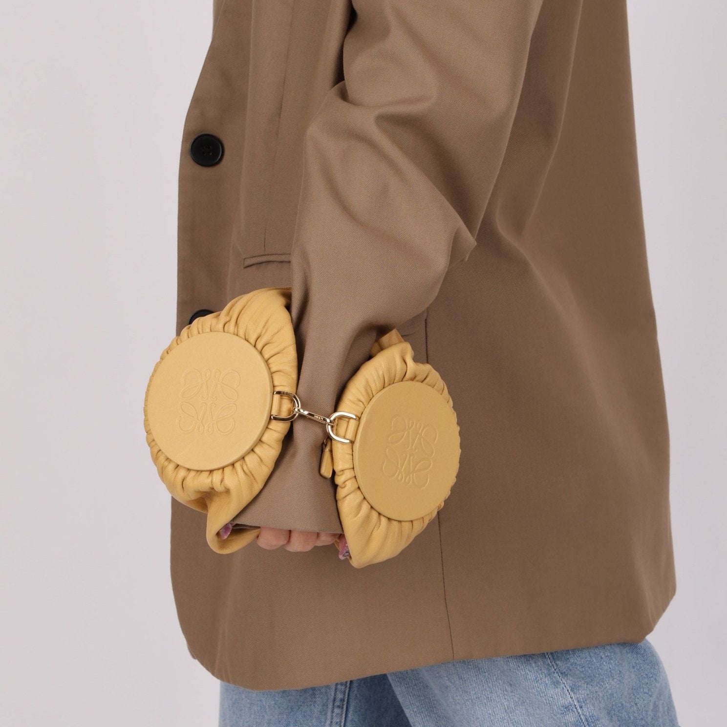 Loewe Dark Butter Bracelet Pouch - FashioNica