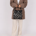 Loewe Embellished Snap Buttons Bucket Bag - FashioNica