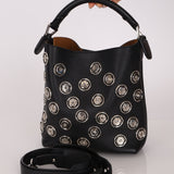 Loewe Embellished Snap Buttons Bucket Bag - FashioNica