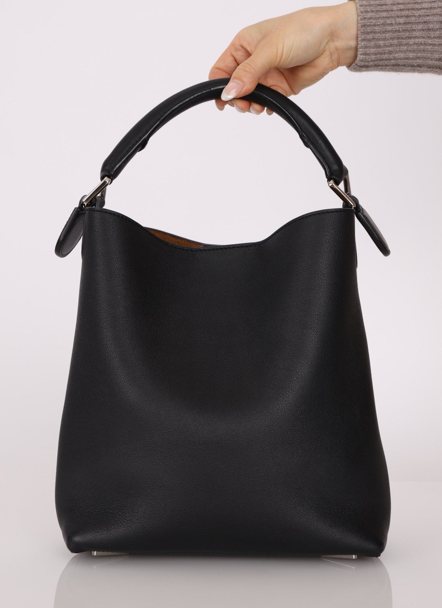 Loewe Embellished Snap Buttons Bucket Bag - FashioNica