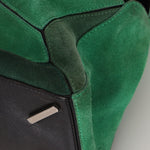 Loewe Emerald Suede Medium Puzzle Bag - FashioNica