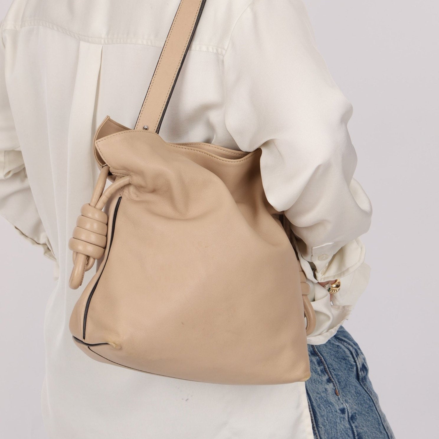 Loewe Flamenco Knot Small Shoulder Bag - FashioNica