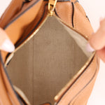 Loewe Grained Calfskin Cognac Mini Puzzle - FashioNica