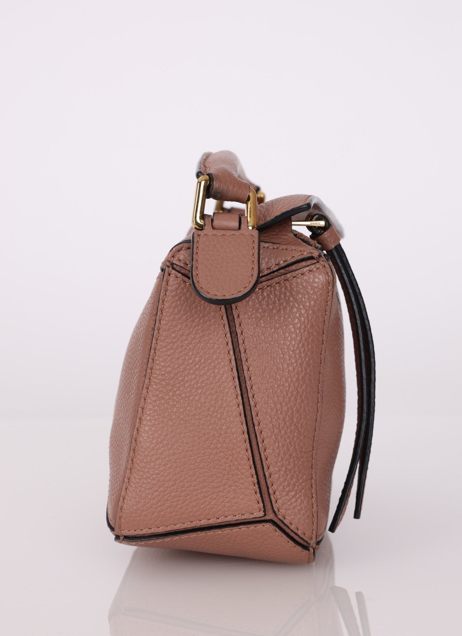 Loewe Grained Leather Mini Puzzle - FashioNica