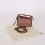 Loewe Grained Leather Mini Puzzle - FashioNica