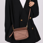 Loewe Grained Leather Mini Puzzle - FashioNica