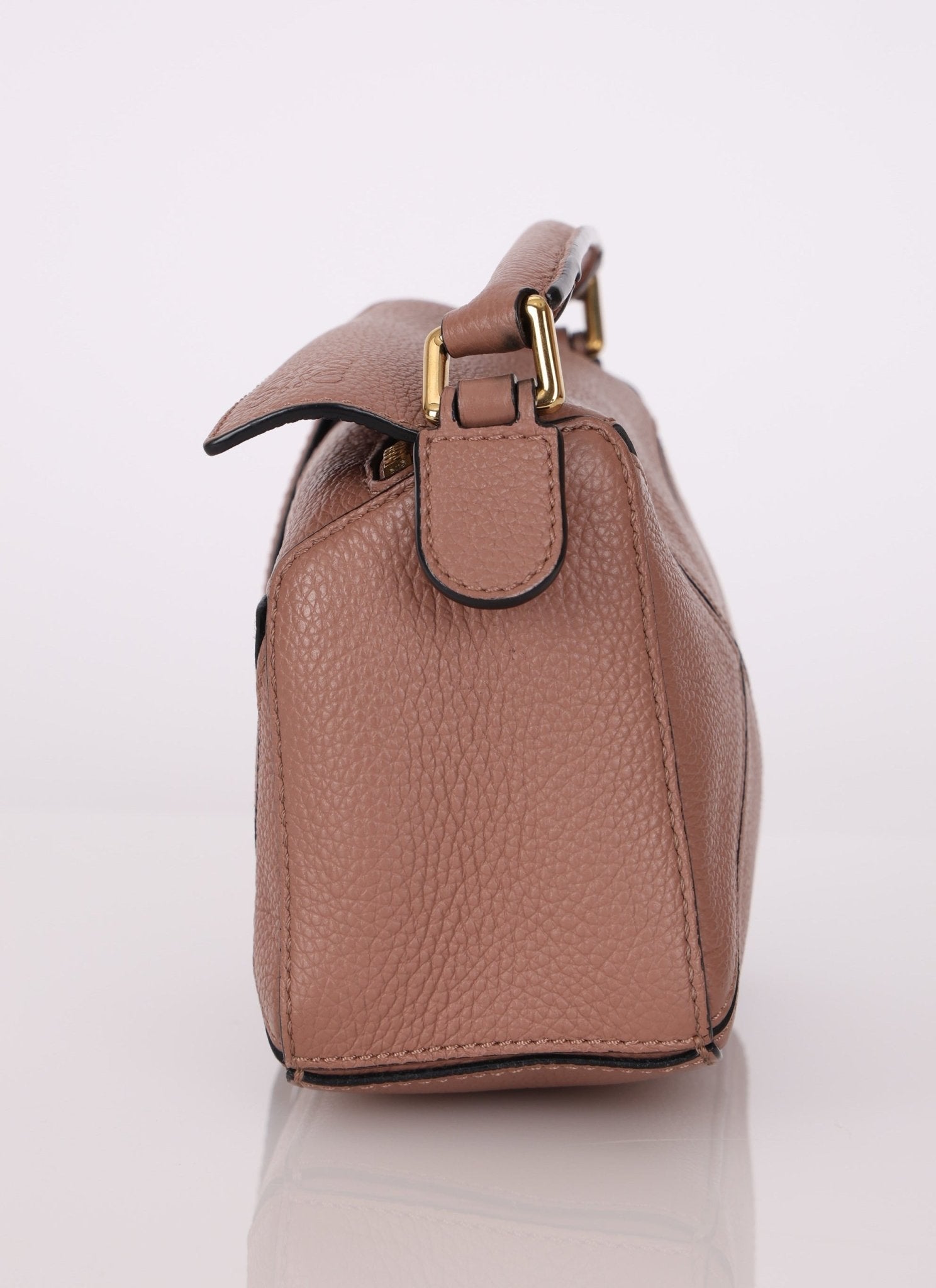 Loewe Grained Leather Mini Puzzle - FashioNica