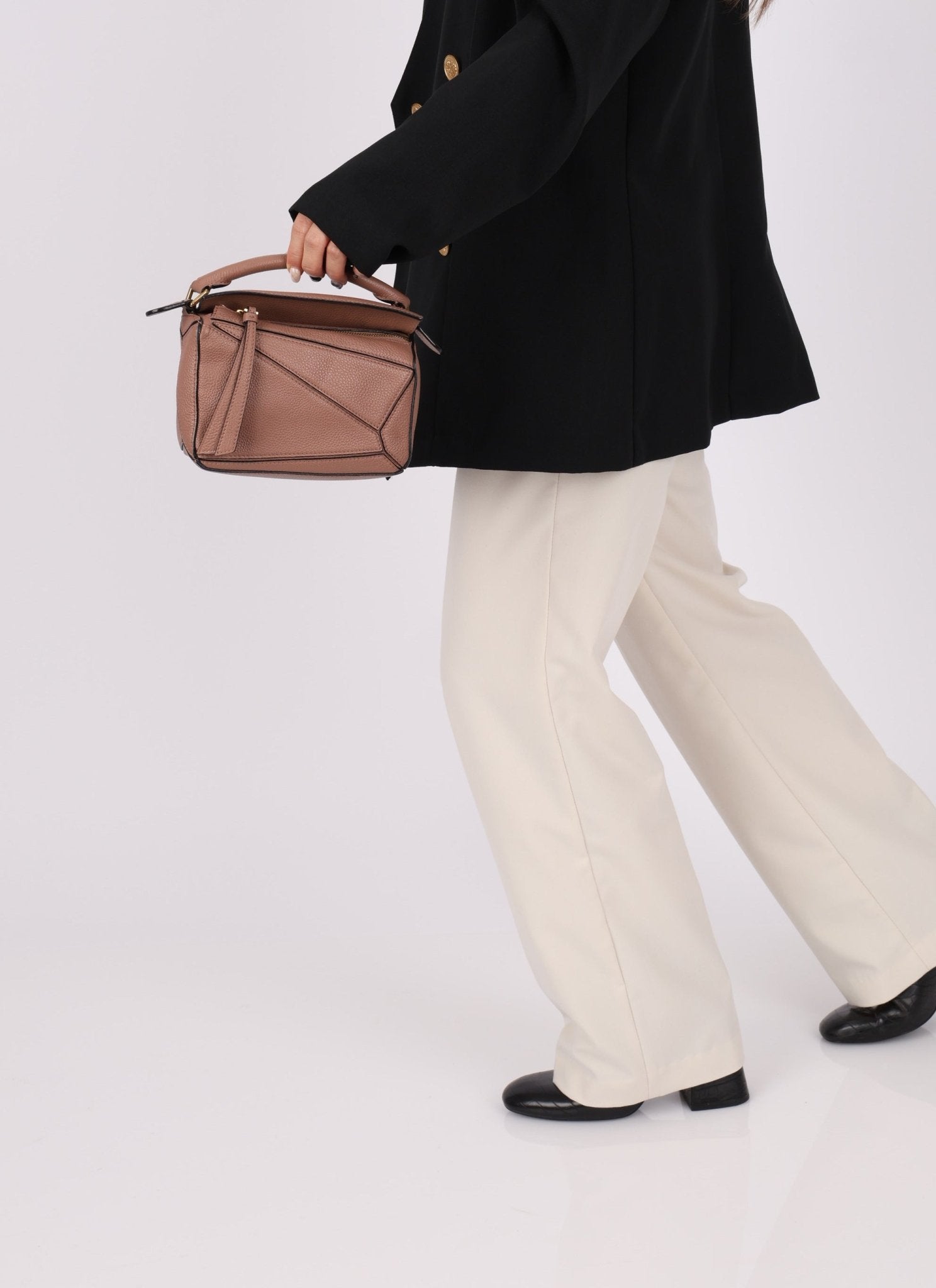 Loewe Grained Leather Mini Puzzle - FashioNica