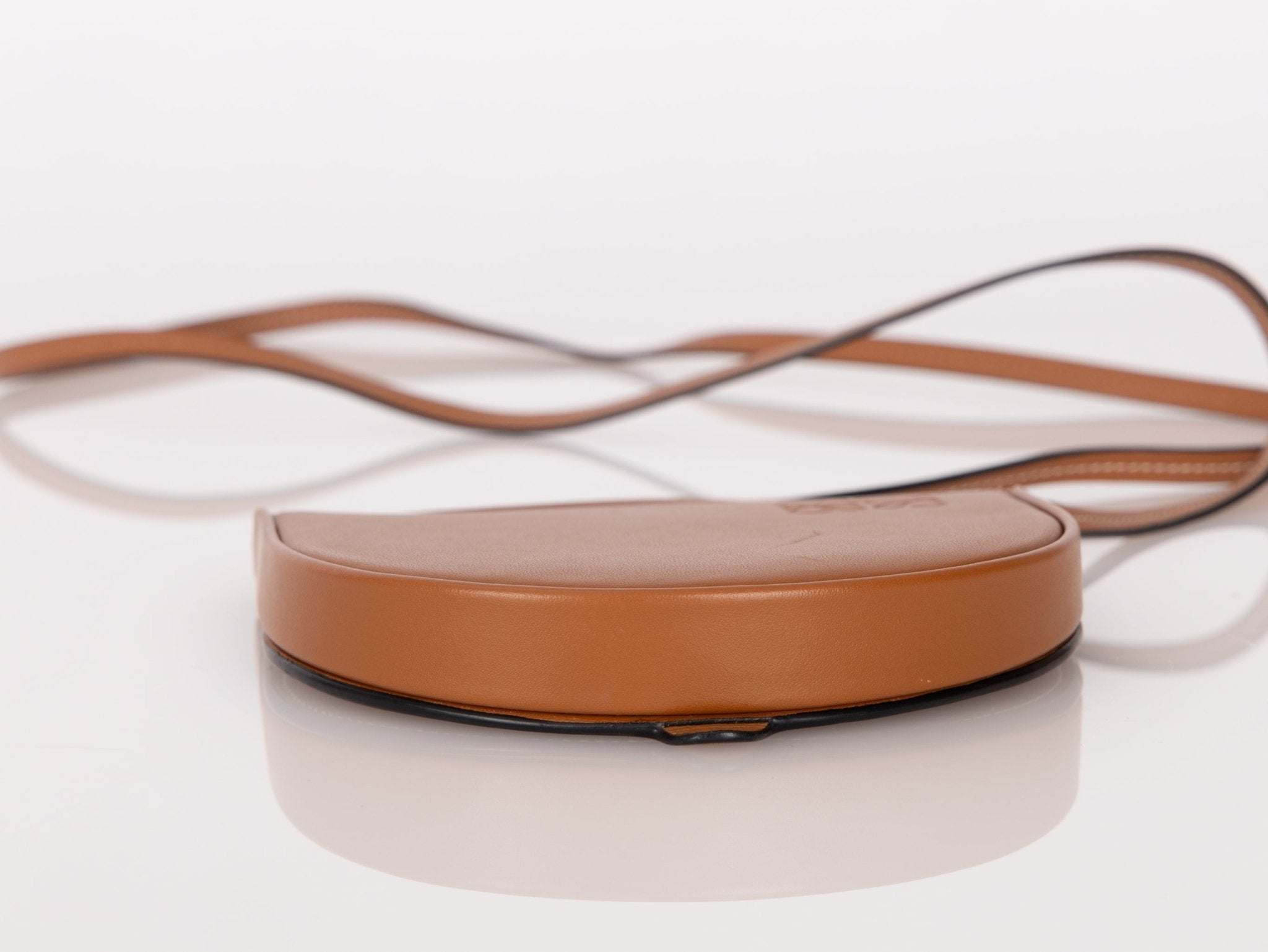 Loewe Leather Anagram Heel Mini Crossbody - FashioNica