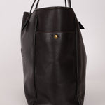 Loewe Leather Embossed Logo Tote Bag - FashioNica