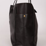 Loewe Leather Embossed Logo Tote Bag - FashioNica