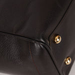 Loewe Leather Embossed Logo Tote Bag - FashioNica