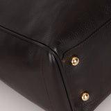 Loewe Leather Embossed Logo Tote Bag - FashioNica